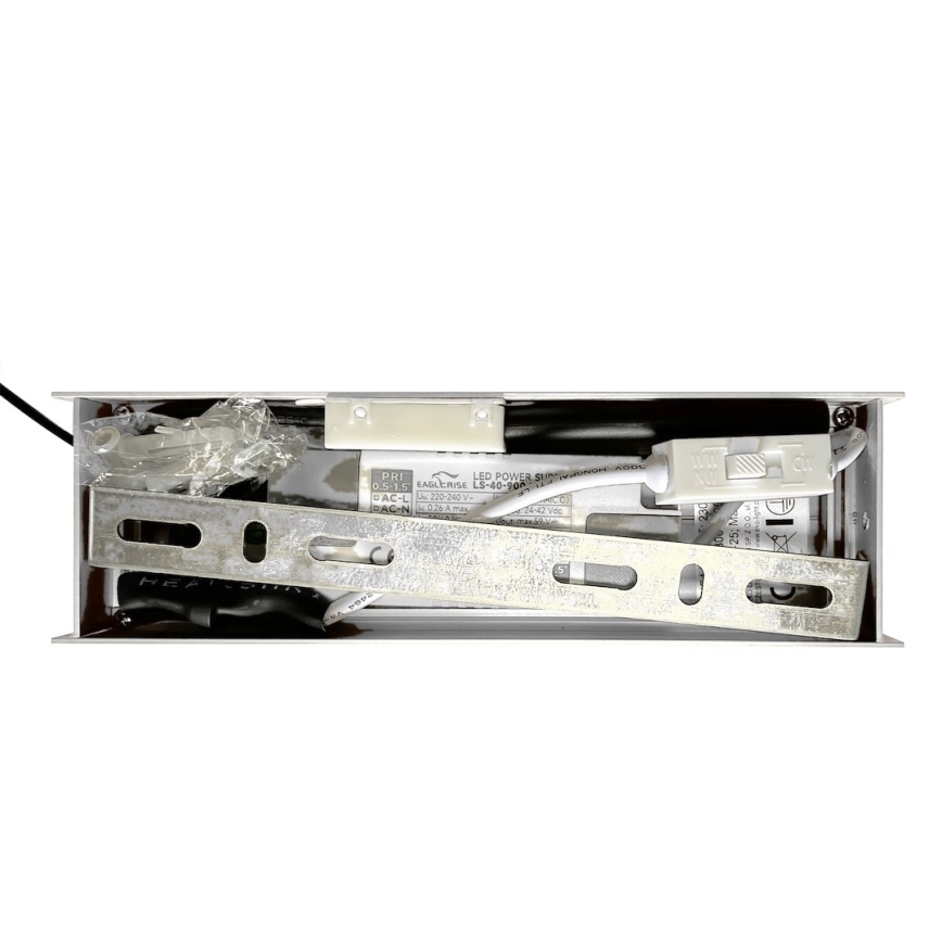 LED Luster na lanku LINEA LED/36W/230V 3000/4000/5700K CRI 90 biela