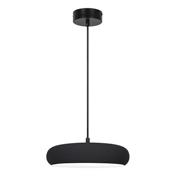LED luster na lanku LOGAN LED/11W/230V čierny