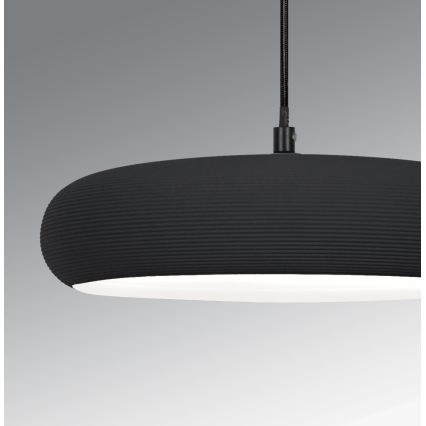LED luster na lanku LOGAN LED/11W/230V čierny