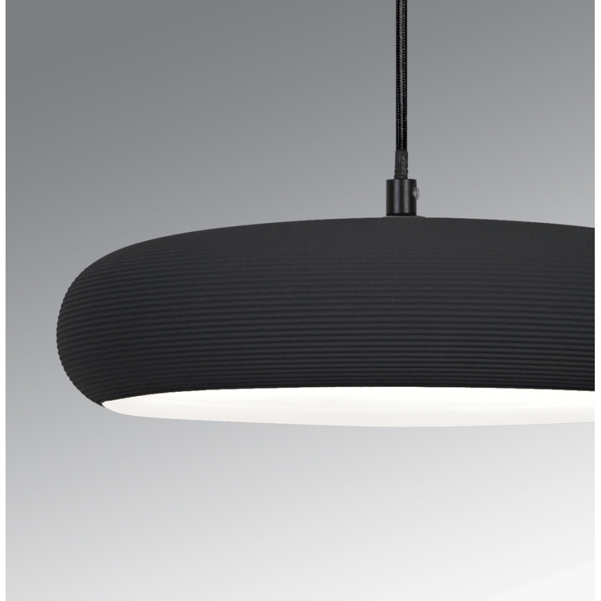 LED luster na lanku LOGAN LED/11W/230V čierny