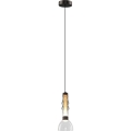 LED Luster na lanku LUCCO LED/13W/230V pr. 15 cm dymová