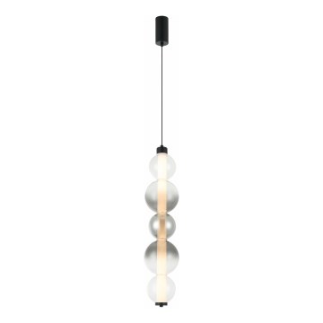 LED luster na lanku LUMMI LED/19W/230V čierna/dymová