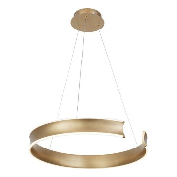 LED luster na lanku MARLEN LED/36W/230V zlatý