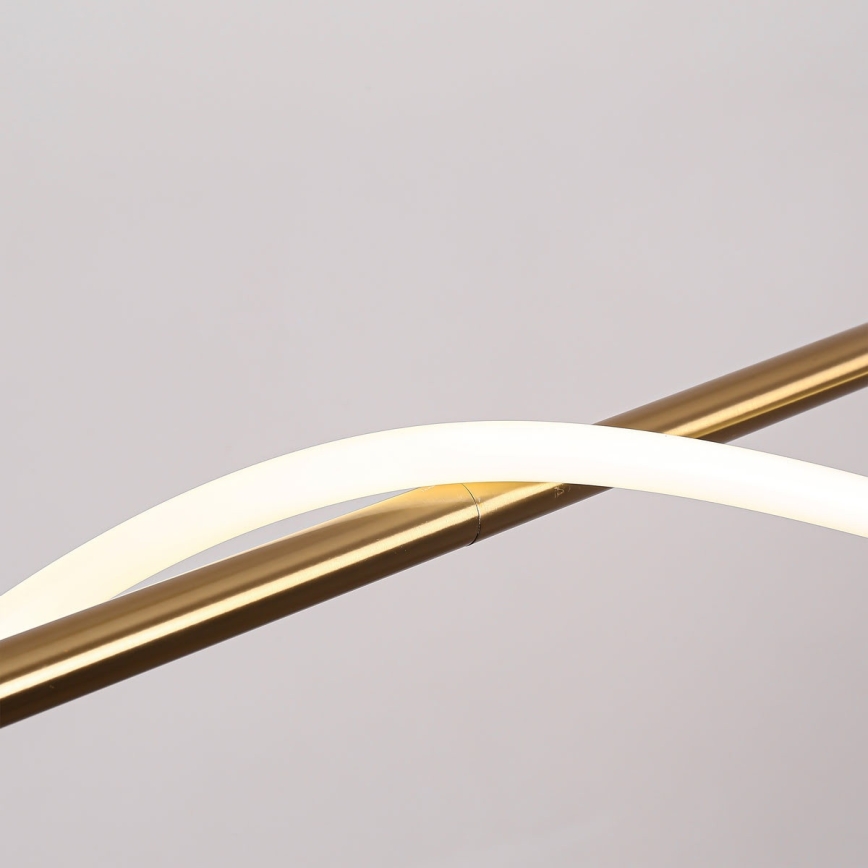 LED luster na lanku MELECA LED/24W/230V 3000/4000/6000K 100 cm zlatý