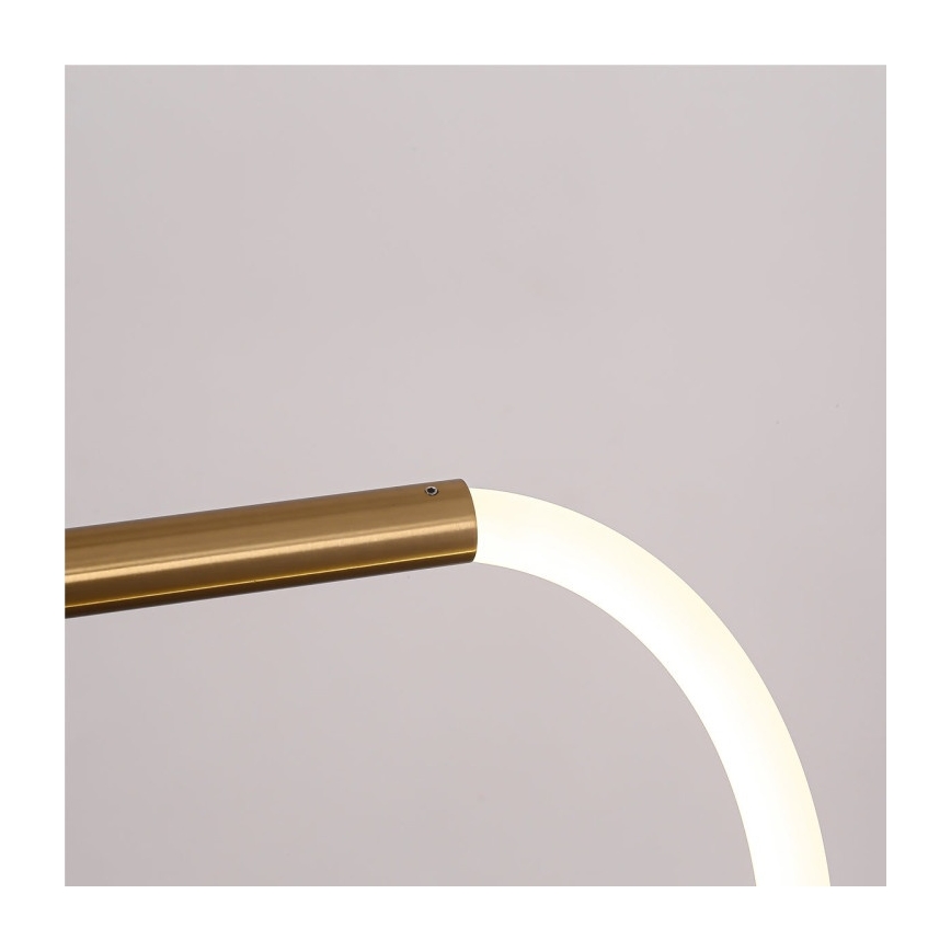 LED Luster na lanku MELECA LED/36W/230V 3000/4000/6000K 160 cm zlatý