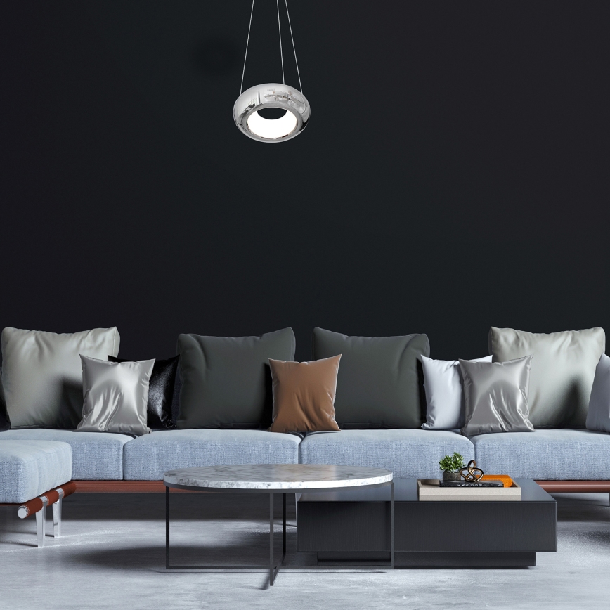 LED Luster na lanku MERCURIO 1xLED/12W/230V