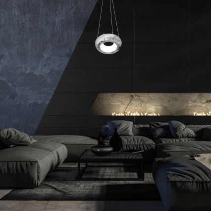 LED Luster na lanku MERCURIO 1xLED/12W/230V