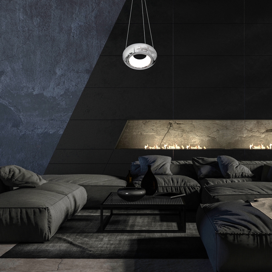 LED Luster na lanku MERCURIO 1xLED/12W/230V