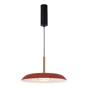 LED luster na lanku NUDO LED/11W/230V 3000/4000/6000K červený