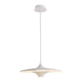 LED Luster na lanku RENE LED/19W/230V CRI 90 biela