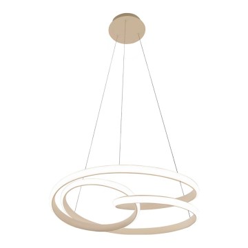 LED luster na lanku RIBBON LED/42W/230V béžový