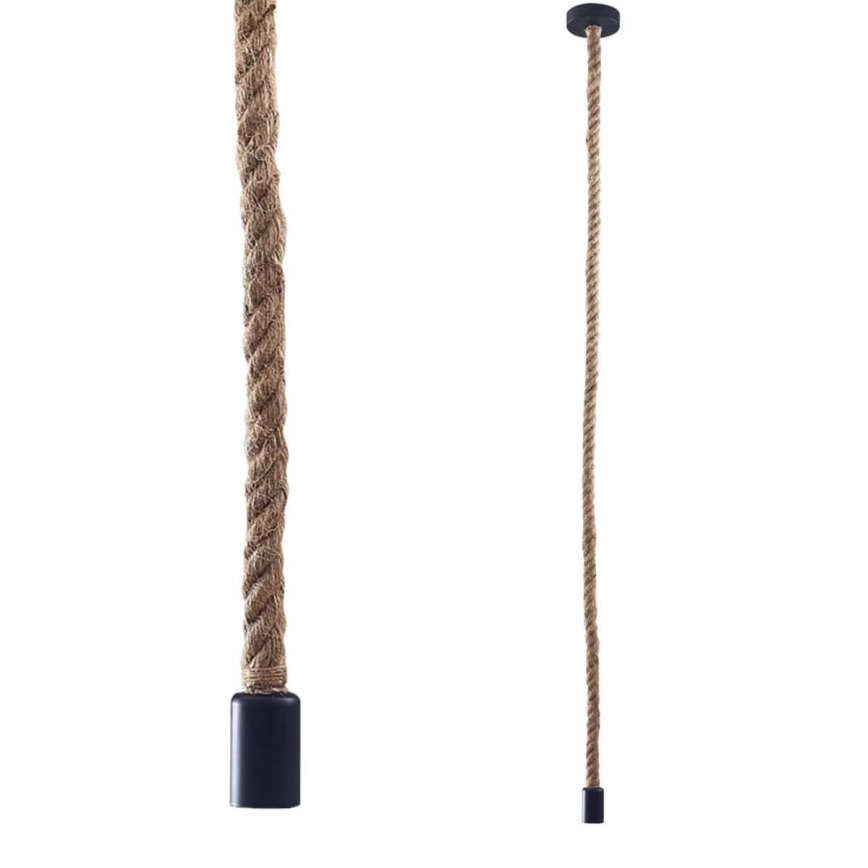LED Luster na lanku ROPE 1xE27/8W/230V