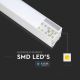 LED Luster na lanku SAMSUNG CHIP LED/40W/230V 4000K biela