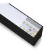 LED Luster na lanku SAMSUNG CHIP LED/40W/230V 4000K čierna