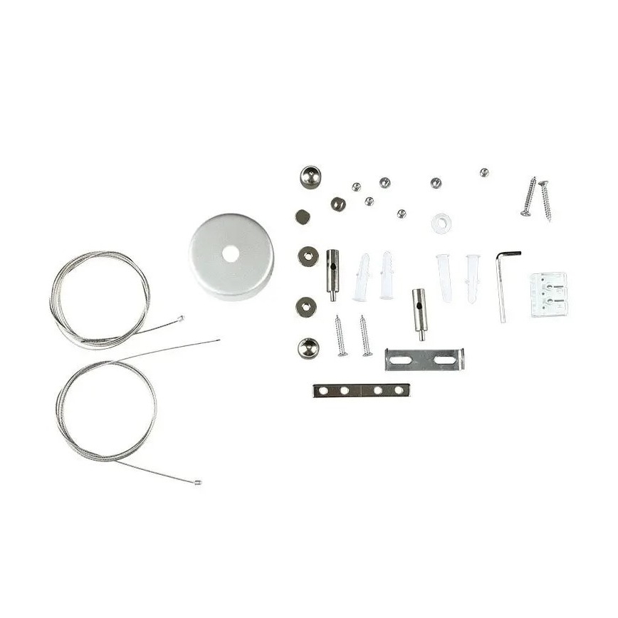 LED Luster na lanku SAMSUNG CHIP LED/40W/230V 4000K čierna
