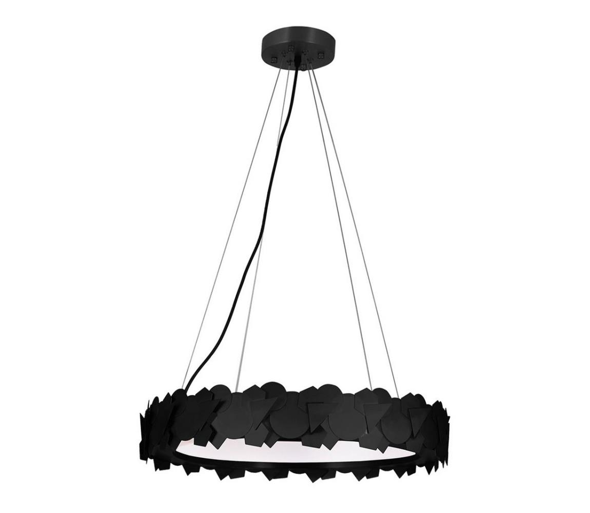 LED luster na lanku SOHO LED/24W/230V čierny ML6157