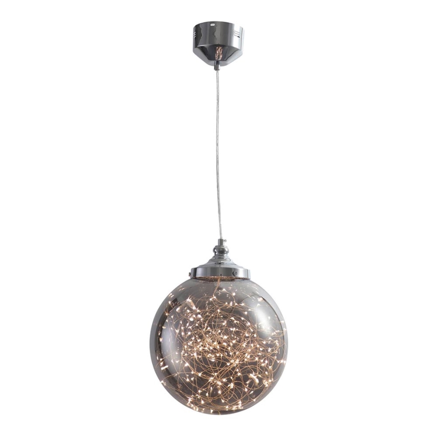 LED Luster na lanku STARS LED/15W/230V matný chróm