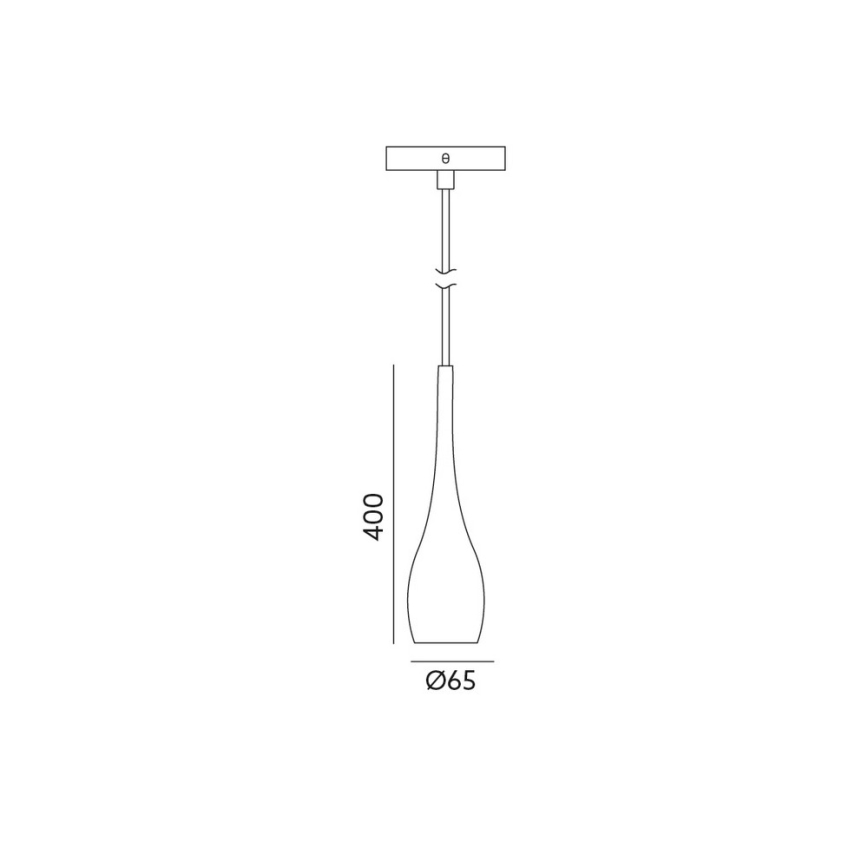 LED Luster na lanku TAMPERE LED/7W/230V