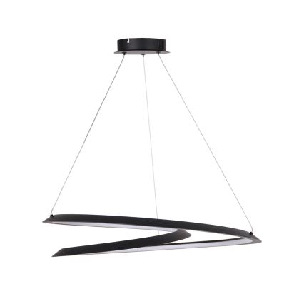 LED Luster na lanku TANGO LED/44W/230V 4000K pr. 60 cm čierna