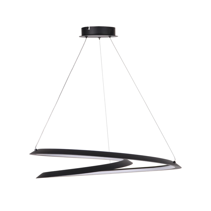 LED Luster na lanku TANGO LED/44W/230V 4000K pr. 60 cm čierna