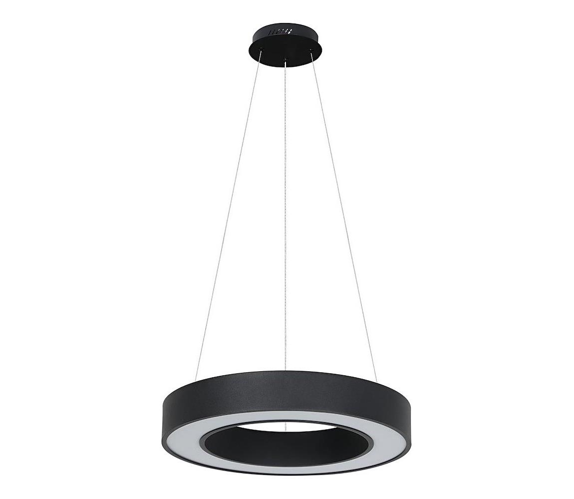 LED luster na lanku UNION LED/40W/230V 3000/4000/6500K pr. 40 cm čierna ML1866