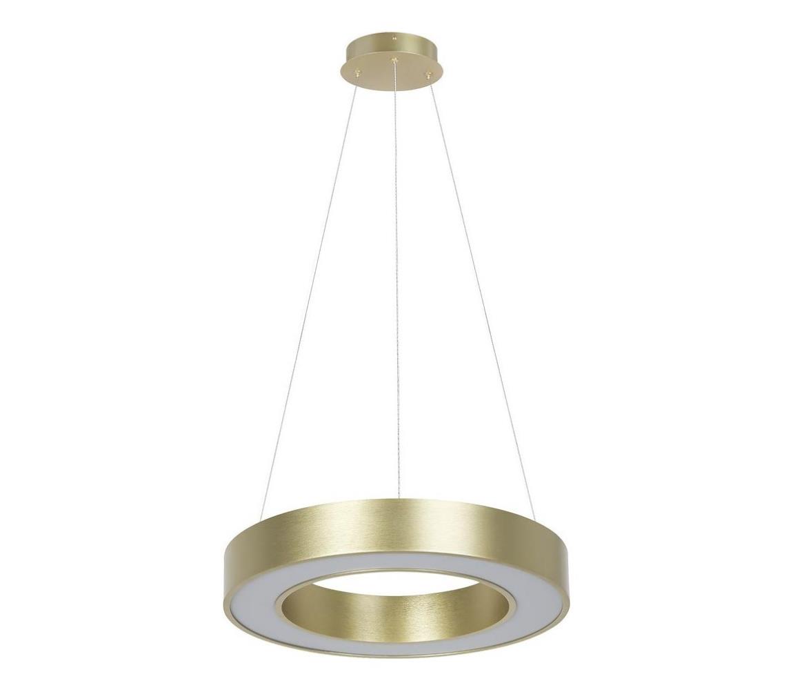 LED luster na lanku UNION LED/40W/230V 3000/4000/6500K pr. 40 cm zlatý ML1867