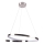 LED Luster na lanku ZEFIRA LED/40W/230V 4000K pr. 50 cm lesklý chróm