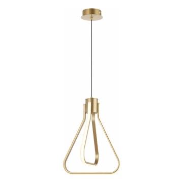 LED luster na lanku ZING LED/19W/230V zlatý
