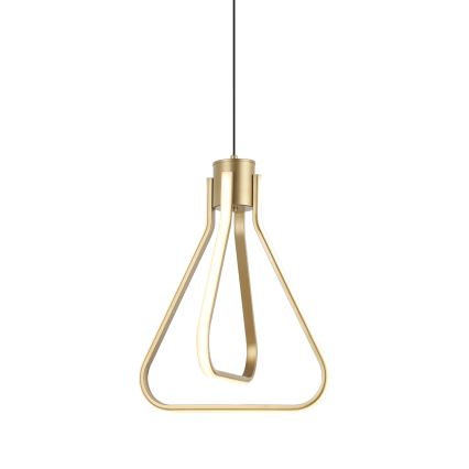 LED luster na lanku ZING LED/19W/230V zlatý