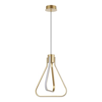 LED luster na lanku ZING LED/19W/230V zlatý