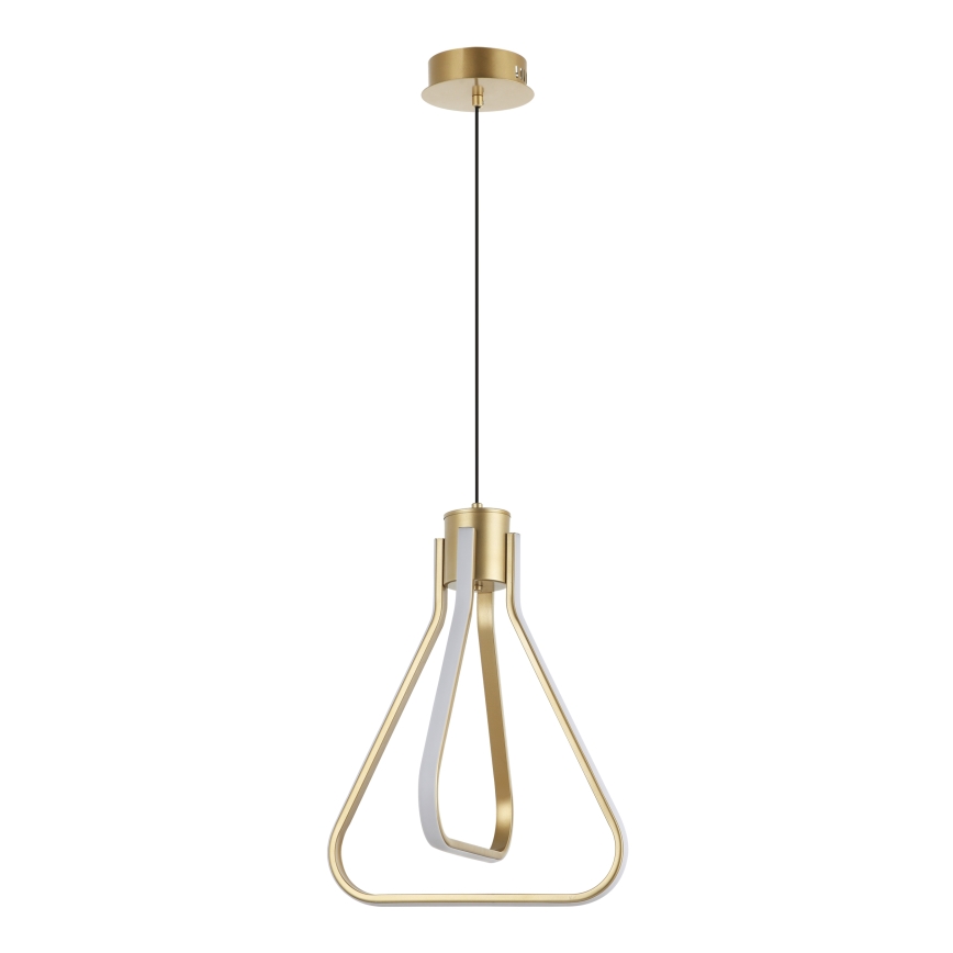 LED luster na lanku ZING LED/19W/230V zlatý