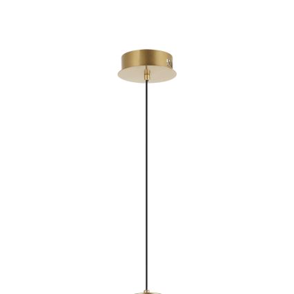 LED luster na lanku ZING LED/19W/230V zlatý