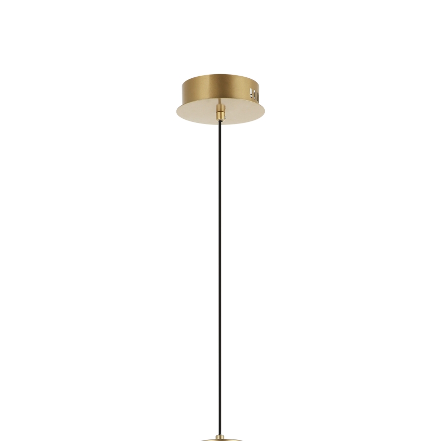 LED luster na lanku ZING LED/19W/230V zlatý