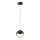 LED luster na lanku ZIREA LED/7W/230V čierny