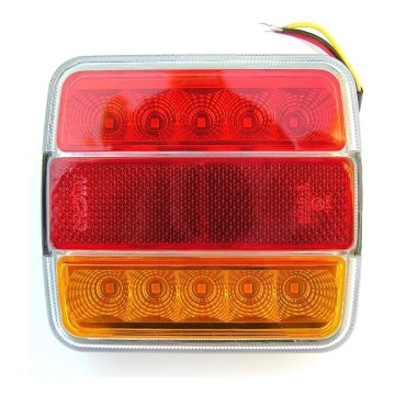 LED Multifunkčné zadné svietidlo MULTI LED/1,2W/12V IP65 červená/oranžová