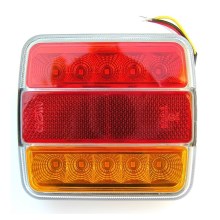LED Multifunkčné zadné svietidlo MULTI LED/1,5W/12V IP65 červená/oranžová