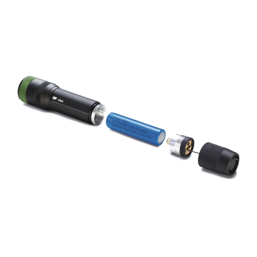 LED nabíjacia baterka GP DISCOVERY CR41 LED/Li-lon 3,7V IPX7