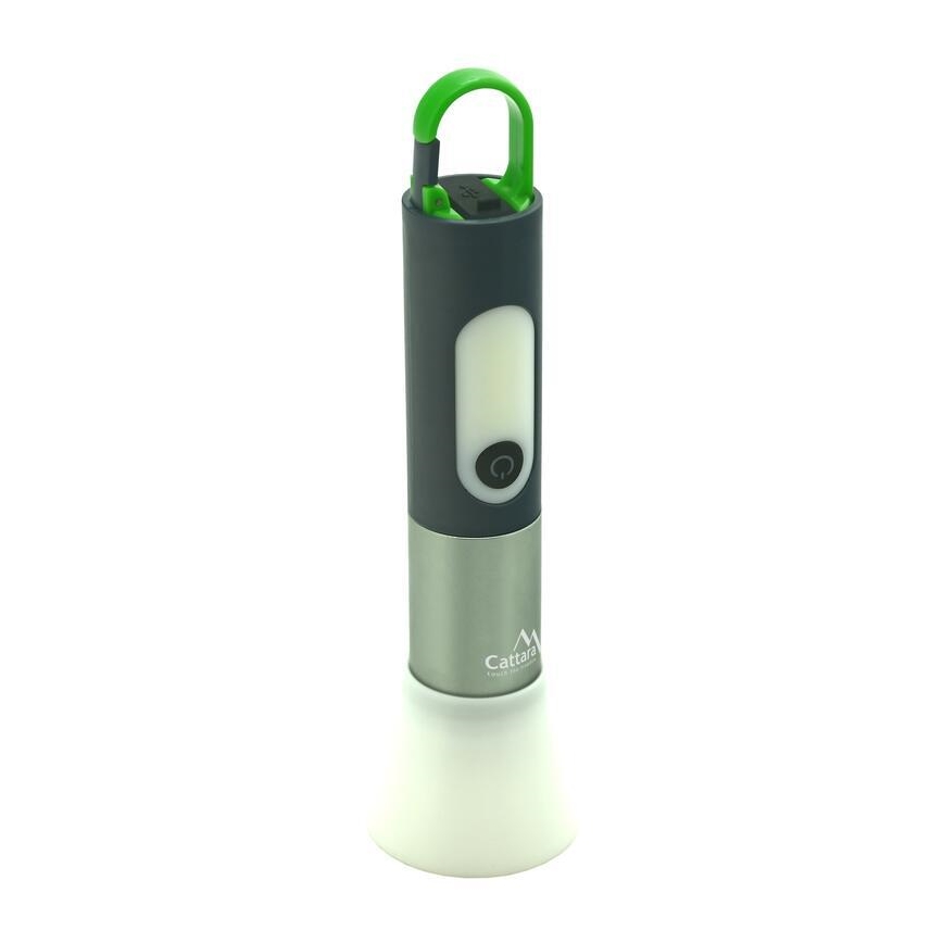 LED Nabíjacia baterka LED/10W/3,7V 750 lm 10h
