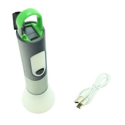 LED Nabíjacia baterka LED/10W/3,7V 750 lm 10h