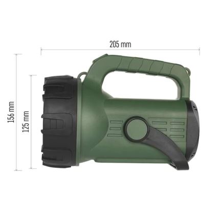 LED nabíjacia baterka LED/3,7V IP43 700 lm 3600mAh
