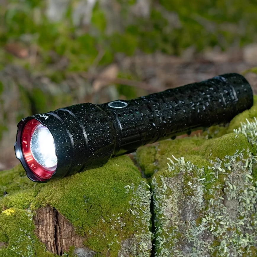 LED Stmievateľná nabíjacia baterka s funkciou powerbanky LED/30W/5V IPX5 1060 lm 5000 mAh