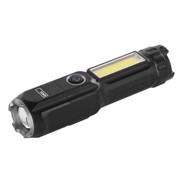 LED nabíjacia baterka LED/USB/3,7V IP44 150 lm 1200mAh