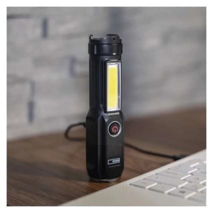 LED nabíjacia baterka LED/USB/3,7V IP44 150 lm 1200mAh
