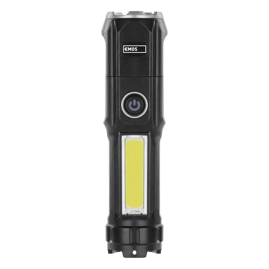 LED nabíjacia baterka LED/USB/3,7V IP44 150 lm 1200mAh