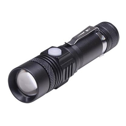 LED Nabíjacia baterka s cyklo držiakom LED/Li-Ion