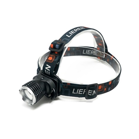 LED Nabíjacia čelovka LED/3W/Li-Ion 3,7V