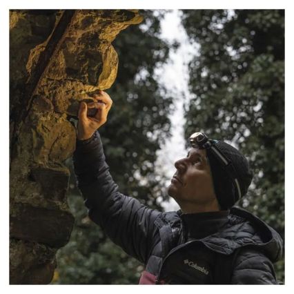 LED nabíjacia čelovka LED/USB 1200 mAh