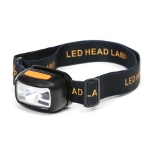 LED Nabíjacia čelovka s červeným svetlom LED/3W/230V