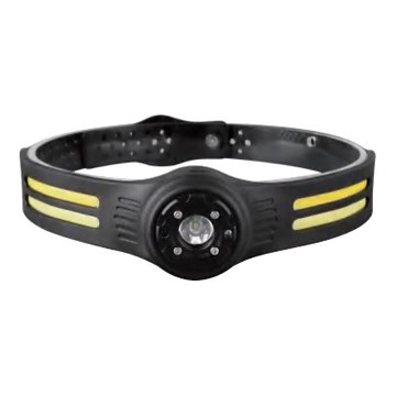 LED Nabíjacia čelovka s červeným svetlom USB LED/3W/5V IP43 470 lm 5 h 650 mAh