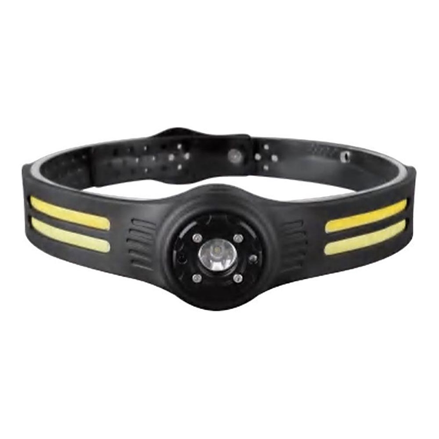 LED Nabíjacia čelovka s červeným svetlom USB LED/3W/5V IP43 470 lm 5 h 650 mAh